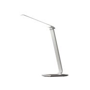 Solight LED stolní lampička stmívatelná, 12W, volba teploty světla, USB, bílý lesk - WO37-W - 1