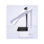 Solight LED stolní lampička stmívatelná, 12W, volba teploty světla, USB, bílý lesk - WO37-W - 8