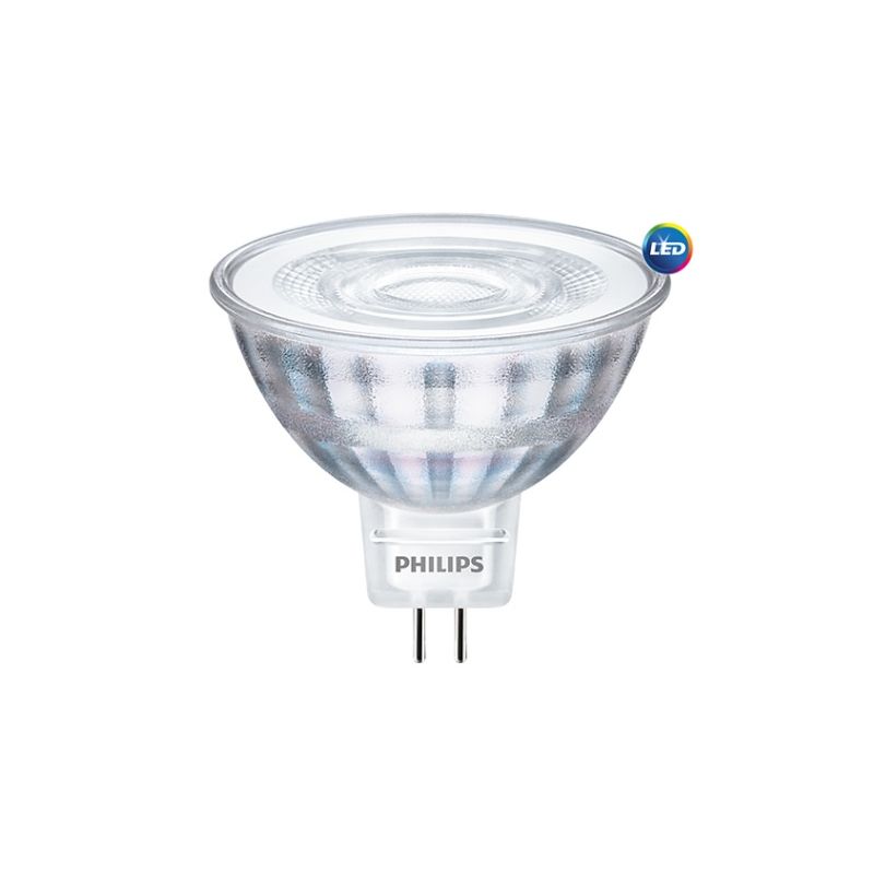 LED žárovka Philips, MR16, 4,4W/35W  2700K, úhel 36° - 1