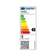 Solight LED žárovka, bodová , 3W, GU10, 3000K, 260lm, bílá - WZ314A-1 - 3