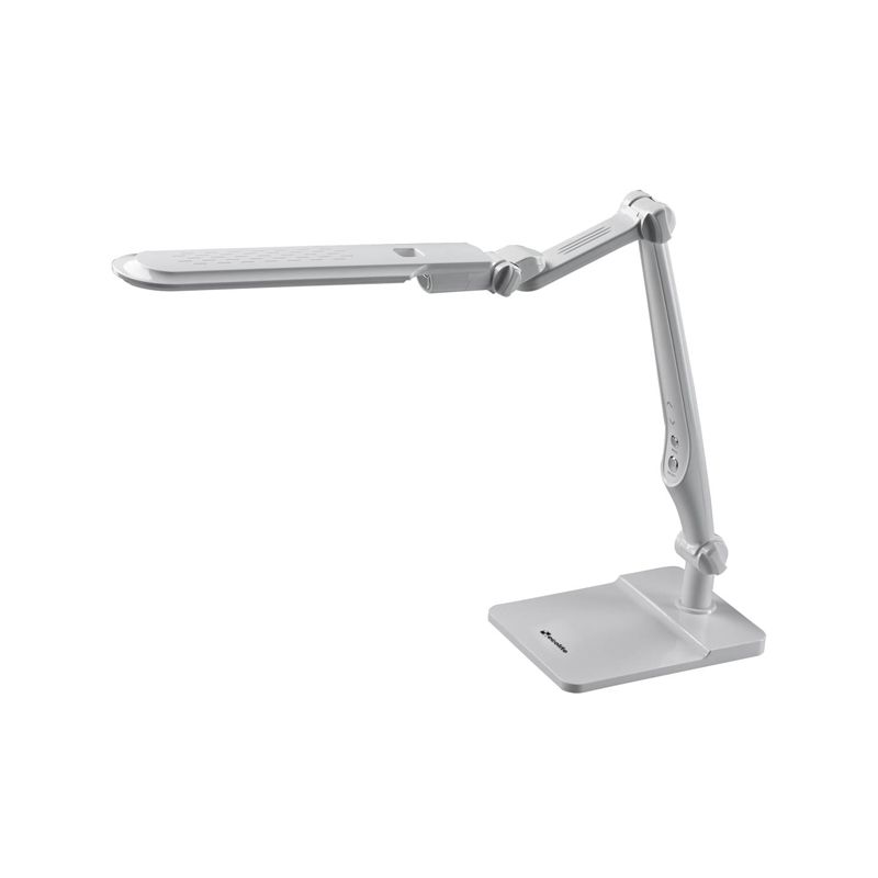 ECOLITE LED stolní lampa dotyková, 9W, volba teploty světla, stmívatelná, bílý lesk LBL1207-BI - 1 ECOLITE LED stolní lampa dotyková, 9W, volba teploty světla, stmívatelná, bílý lesk LBL1207-BI - 1
