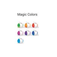 NILSEN LED stolní lampa MAGIC dotyková, stmívatelná, 7W, barev.podsvícení, fialová   US008 - 4