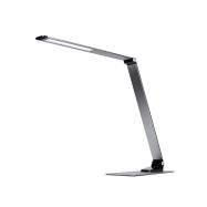 Solight LED stolní lampička stmívatelná, 11W,  změna chromatičnosti, broušený hliník, stříbrná - WO51-S - 1