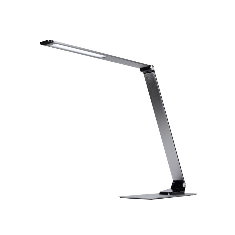 Solight LED stolní lampička stmívatelná, 11W,  změna chromatičnosti, broušený hliník, stříbrná - WO51-S - 1