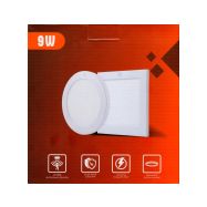 Svítidlo LED přisazené, 9W, 630lm, 3000-6000K, kruhové, bílé - 2