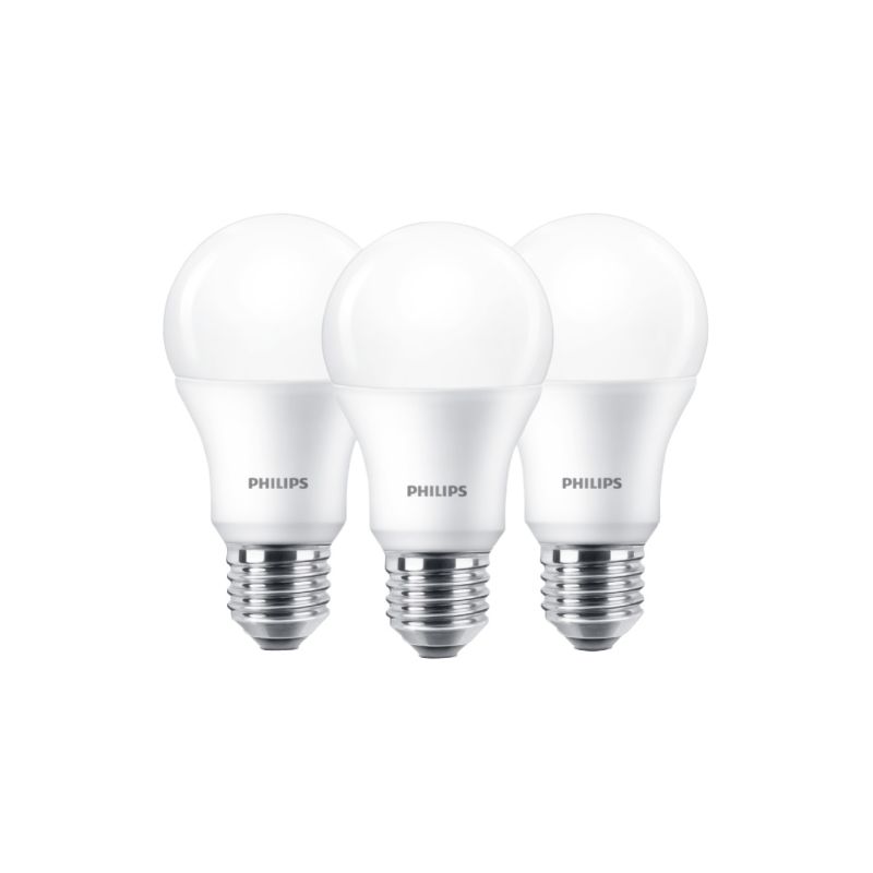 LED žárovka Philips E27 10W 2700K 230V A60  SET3ks  P775544 - 1