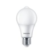 LED žárovka Philips E27 8W/60W + sensor, 2700K 230V A60  P782733 - 1