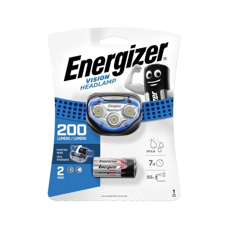 Čelová svítilna ENERGIZER Vision 200lm - 1