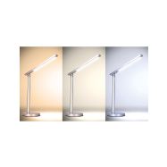 Solight LED stolní lampička, 7W, stmívatelná, změna chromatičnosti, stříbrná barva - WO53-S - 6