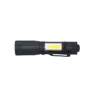 Solight LED kovová svítilna, 150 +60lm, 3W + COB, AA, černá - WL115 - 2