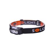 Solight LED čelová nabíjecí svítilna, 150 + 100lm, bílé a červené světlo, Li-Ion - WN40 - 1