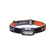 Solight LED čelová nabíjecí svítilna, 150 + 100lm, bílé a červené světlo, Li-Ion - WN40 - 2