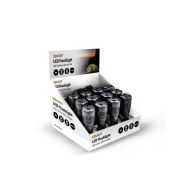 Solight LED kovová svítilna malá,  50lm, 1W LED, černá, 1 x AA - WL17 - 4