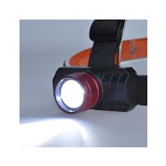 Solight LED čelová nabíjecí svítilna, 3W,150lm, zoom, Li-Ion - WN36 - 3