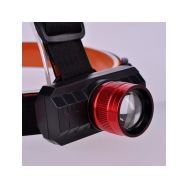 Solight LED čelová nabíjecí svítilna, 3W,150lm, zoom, Li-Ion - WN36 - 5