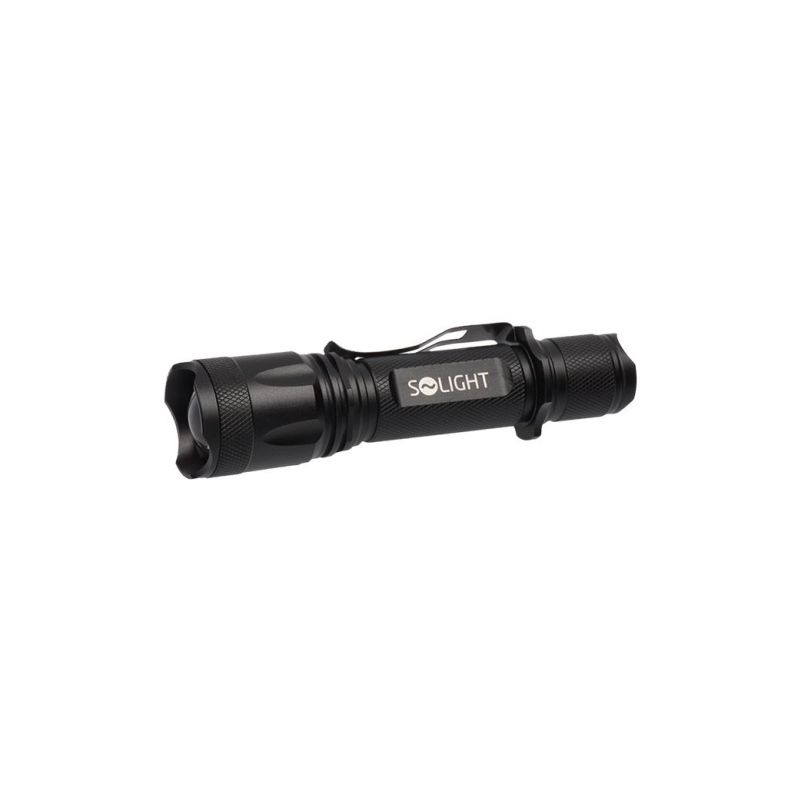 Solight LED nabíjecí svítilna, 600lm, Cree XM-L2 T6, zoom, Li-Ion - WN22 - 1