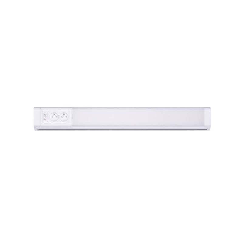 Solight LED kuchyňské svítidlo, 2x zásuvka, vypínač, 10W, 4100K, 51cm - WO213 - 1