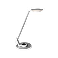 ECOLITE LED stolní lampa dotyková LIMA, 8W, volba teploty světla, stmívatelná, bílá, USB,   LBL1225-BI - 1