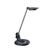 ECOLITE LED stolní lampa dotyková LIMA, 8W, volba teploty světla, stmívatelná, černá, USB,   LBL1225-CR - 1