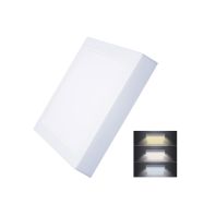 Solight LED mini panel CCT, přisazený, 18W, 1530lm, 3000K, 4000K, 6000K, čtvercový - WD173 - 1