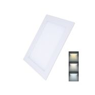 Solight LED mini panel CCT, podhledový, 24W, 1800lm, 3000K, 4000K, 6000K, čtvercový - WD145 - 1