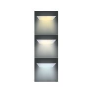 Solight LED mini panel CCT, podhledový, 18W, 1530lm, 3000K, 4000K, 6000K, čtvercový - WD143 - 2