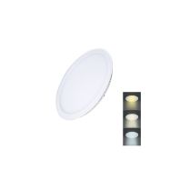 Solight LED mini panel CCT, podhledový, 6W, 450lm, 3000K, 4000K, 6000K, kulatý - WD146 - 1