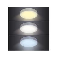 Solight LED mini panel CCT, přisazený, 24W, 1800lm, 3000K, 4000K, 6000K, kulatý - WD174 - 3