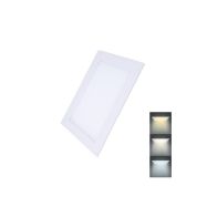 Solight LED mini panel CCT, podhledový, 12W, 900lm, 3000K, 4000K, 6000K, čtvercový - WD141 - 1