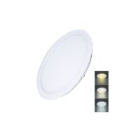 Solight LED mini panel CCT, podhledový, 18W, 1530lm, 3000K, 4000K, 6000K, kulatý - WD142 - 1
