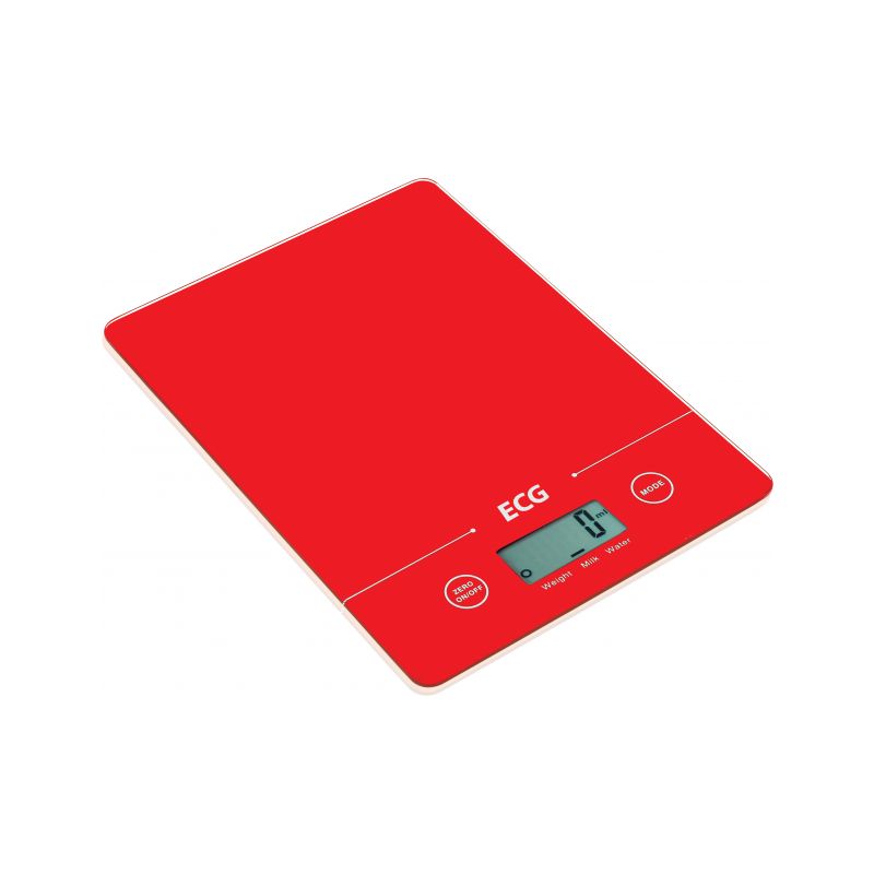 ECG KV 117 Slim red - kuchyňská váha - 1