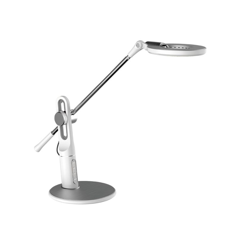 ECOLITE LED stolní lampa dotyková ALEX, 10W, volba teploty světla, stmívatelná, bílá   LBL1225-BI - 1