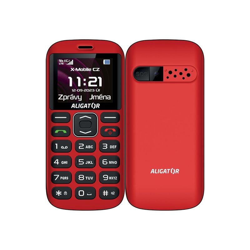 Aligator A720 4G Senior Red - 1 Aligator A720 4G Senior Red - 1