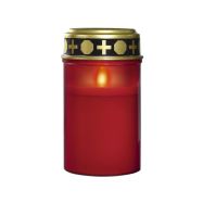 Hama Xavax LED hřbitovní svíce, min. 500 hodin svícení, červená  H110372 - 2
