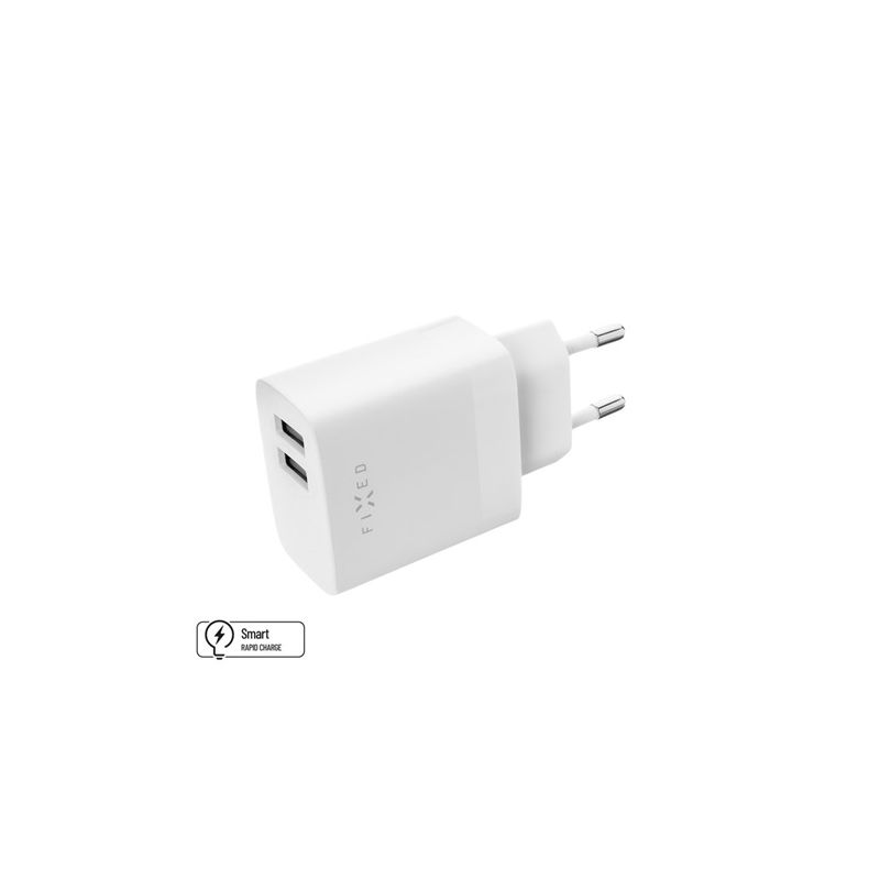 Fixed nabíječka 2xUSB 17W FIXC17N-2U-WH - 1