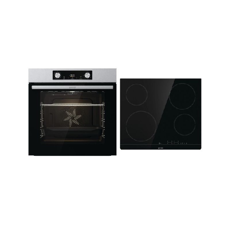 Gorenje BO 6737E02X + IT640BSC - set vestavná trouba + indukční varná deska - 1