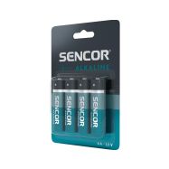 Sencor SBA LR6 4BP AA ALK 1,5V 4ks/Blistr - 4