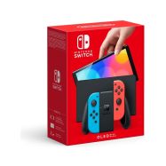 Nintendo Switch OLED neon red&blue - 1