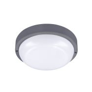 Solight LED venkovní osvětlení kulaté, 20W, 1500lm, 4000K, IP54, 20cm, šedá barva - WO750-G - 4