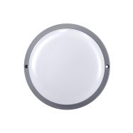Solight LED venkovní osvětlení kulaté, 20W, 1500lm, 4000K, IP54, 20cm, šedá barva - WO750-G - 5
