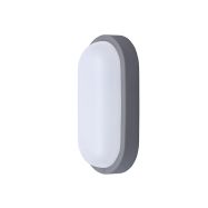 Solight LED venkovní osvětlení oválné, 20W, 1500lm, 4000K, IP54, 26cm, šedá barva - WO749-G - 1
