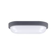 Solight LED venkovní osvětlení oválné, 20W, 1500lm, 4000K, IP54, 26cm, šedá barva - WO749-G - 6