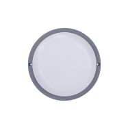 Solight LED venkovní osvětlení kulaté, 13W, 910lm, 4000K, IP54, 17cm, šedá barva - WO745-G - 4