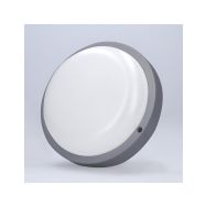 Solight LED venkovní osvětlení kulaté, 13W, 910lm, 4000K, IP54, 17cm, šedá barva - WO745-G - 8