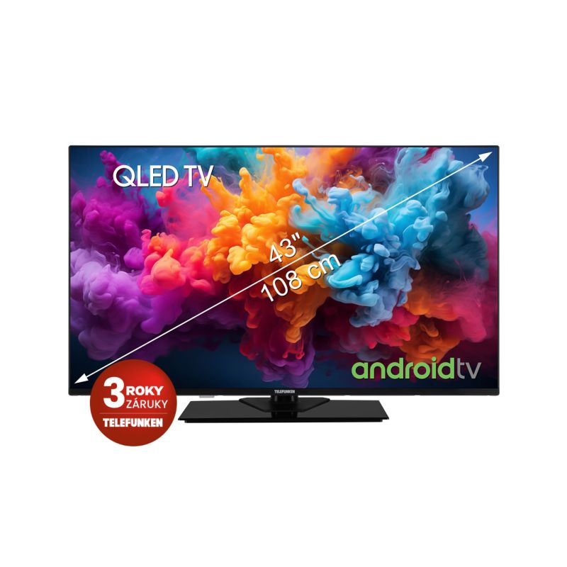 Telefunken 43TLFQA9650 - UHD QLED televizor 43" android - 1