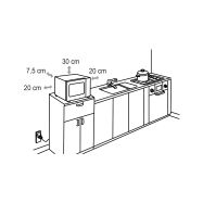 Brandt SM2606W - mikrovlnná trouba 26l bílá - 3