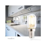 LED žárovka NEDIS E14 T22 1,5W/15W 1800K pro lednice  LBCRFE14T22 - 5