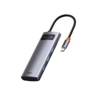 Baseus WKWG20013 dokovací stanice 5v1 USB-C/HDMI 4K/3xUSB 3.0/USB-C PD 100W - 1