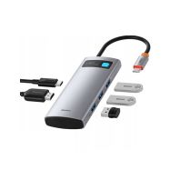 Baseus WKWG20013 dokovací stanice 5v1 USB-C/HDMI 4K/3xUSB 3.0/USB-C PD 100W - 2