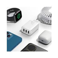 Baseus CCXJ020102 White 3U 17W EU Nabíječka - 2